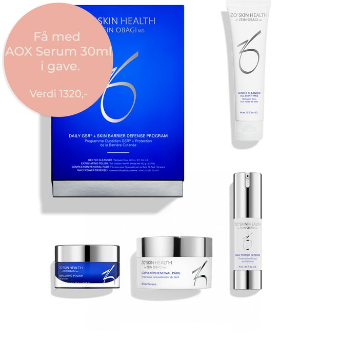 Hovedbilde Daily GSR + Skin Barrier Defense Program
