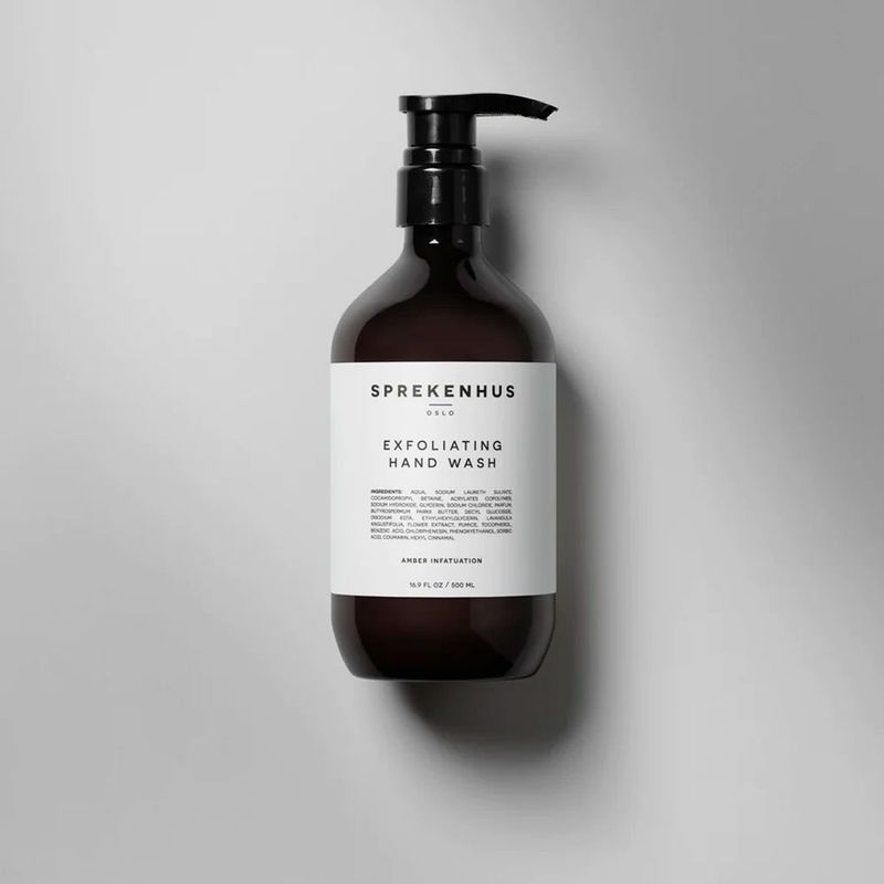 AMBER INFATUATION EXFOLIATING HAND WASH 500ML