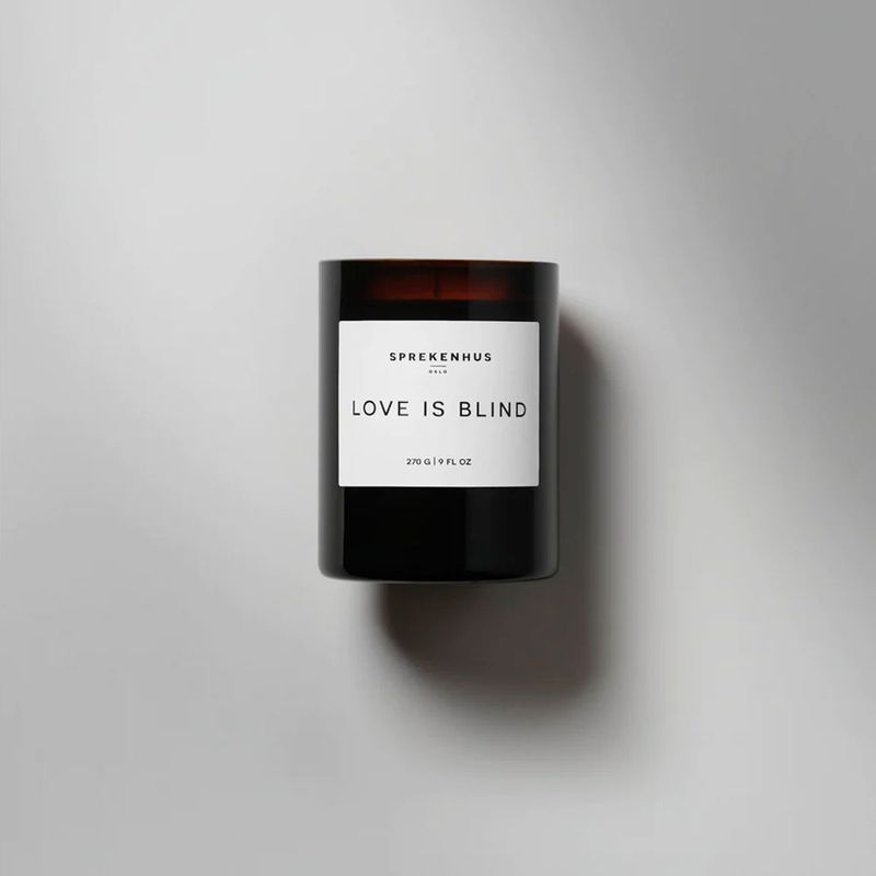 LOVE IS BLIND SCENTED CANDLE 